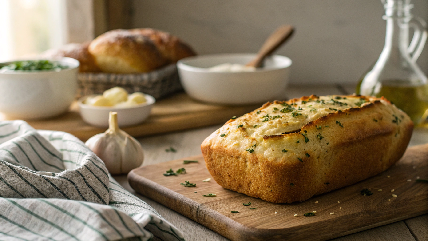 Keto Mini Garlic Bread