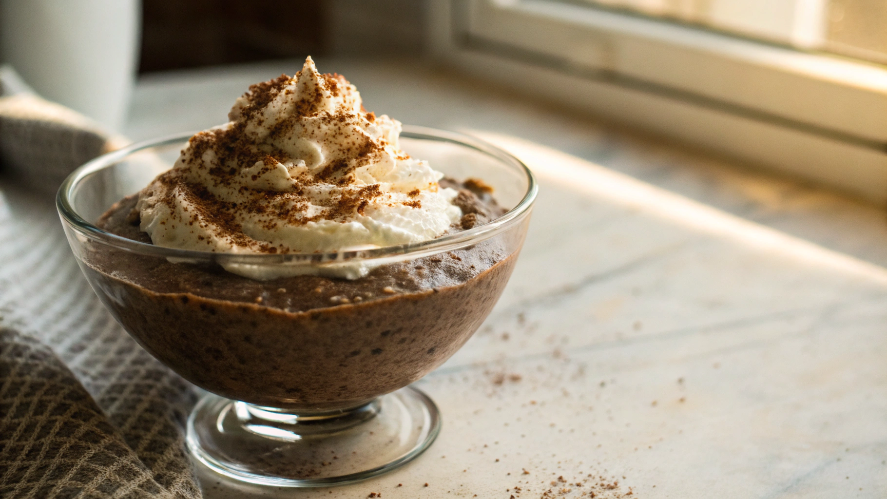Keto Mocha Chia Pudding