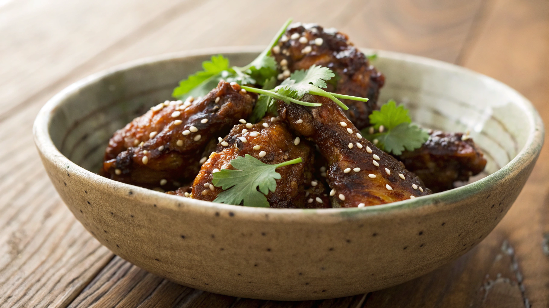 Keto Mole Chicken Wings