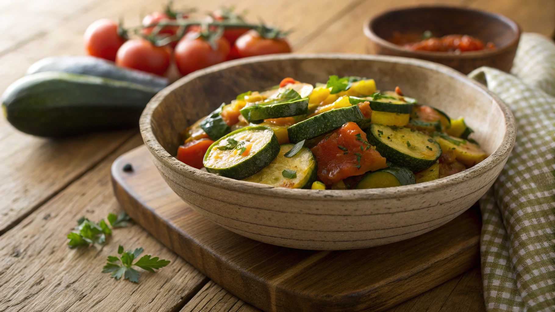 Keto Moroccan Zucchini
