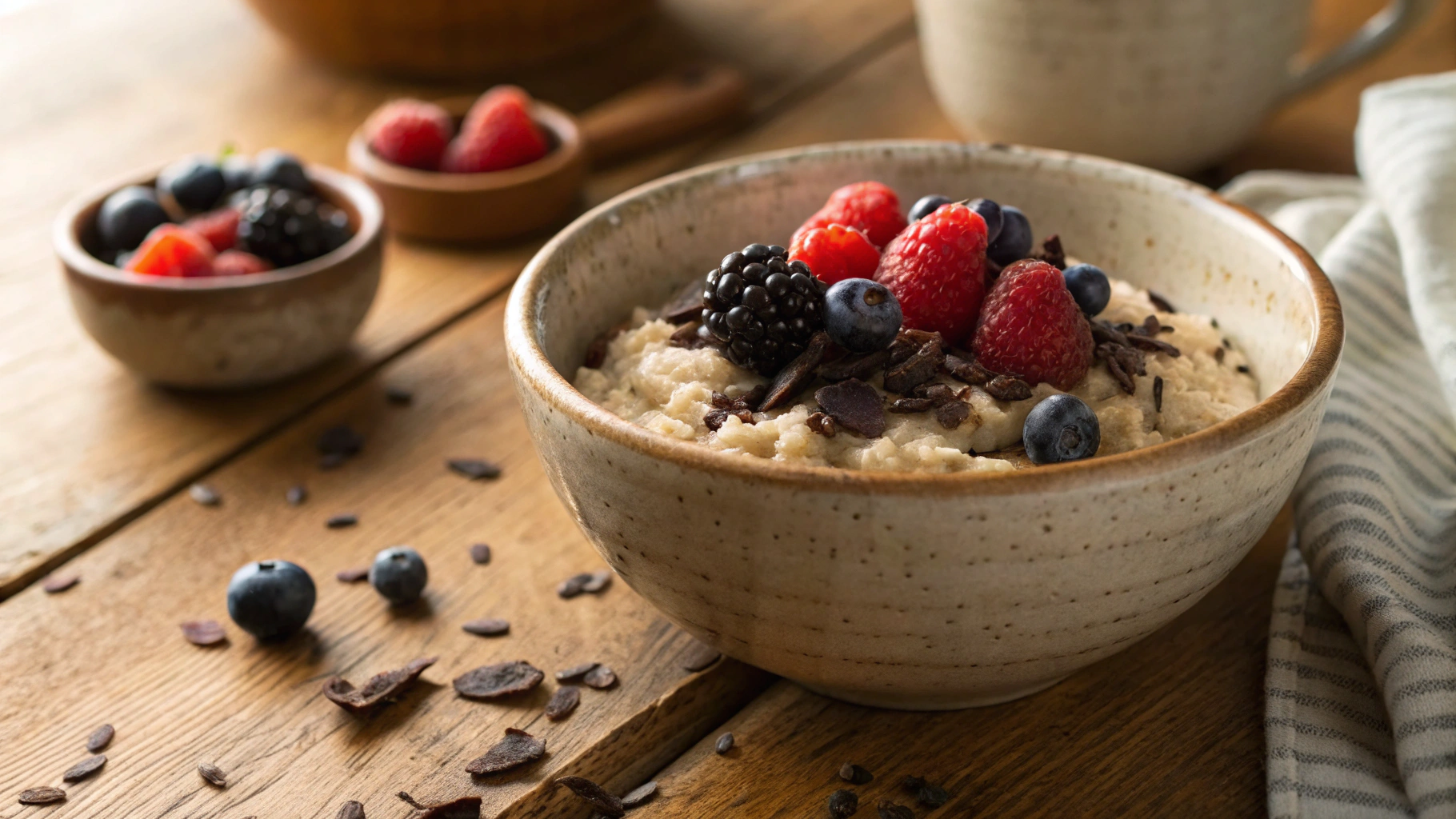 Low Carb Mug Oatmeal
