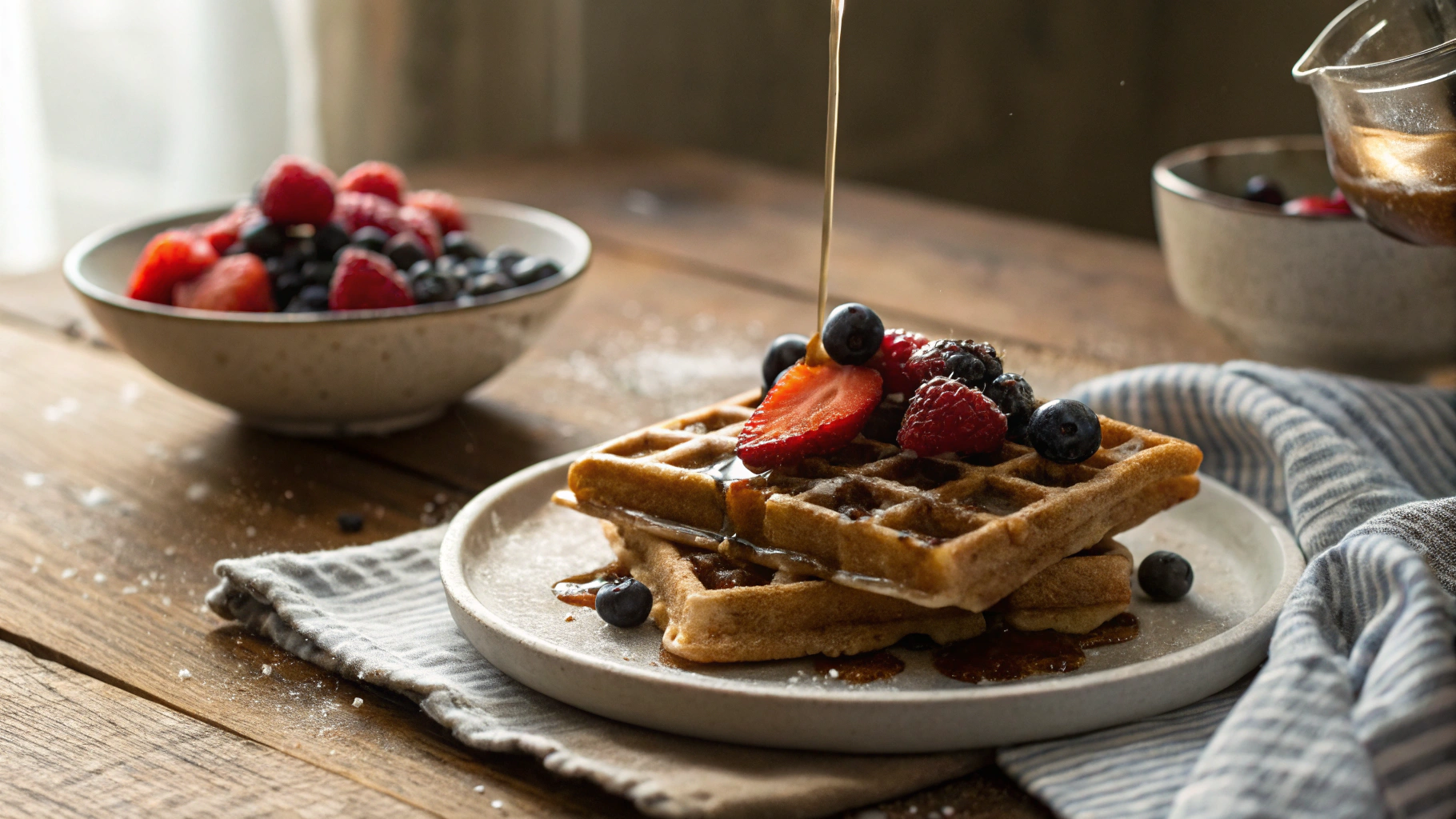 Keto Multigrain Chaffles