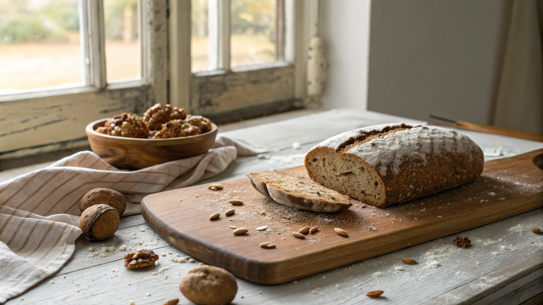Keto Multigrain Loaf With Yeast