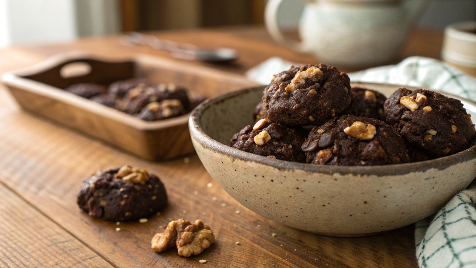 Keto No-Bake Chocolate Cookies