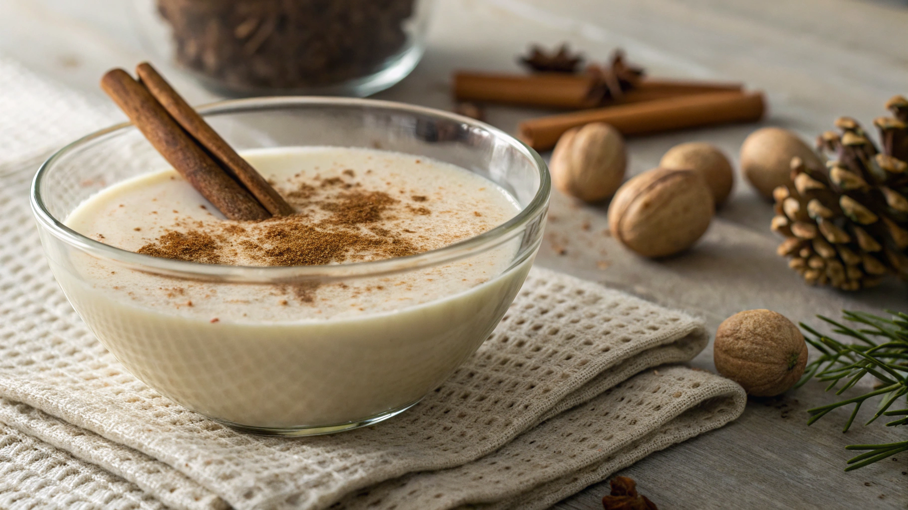Keto No Dairy Eggnog