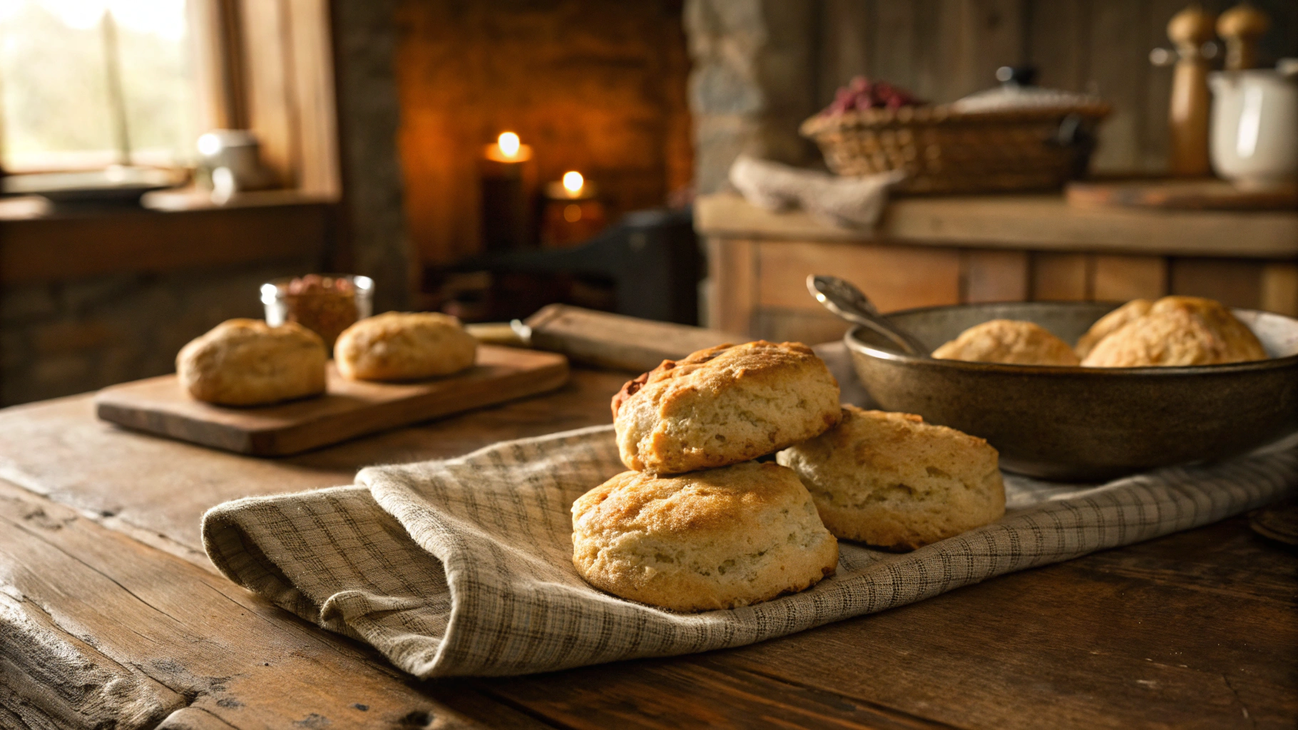 Keto Nut-Free Drop Biscuits