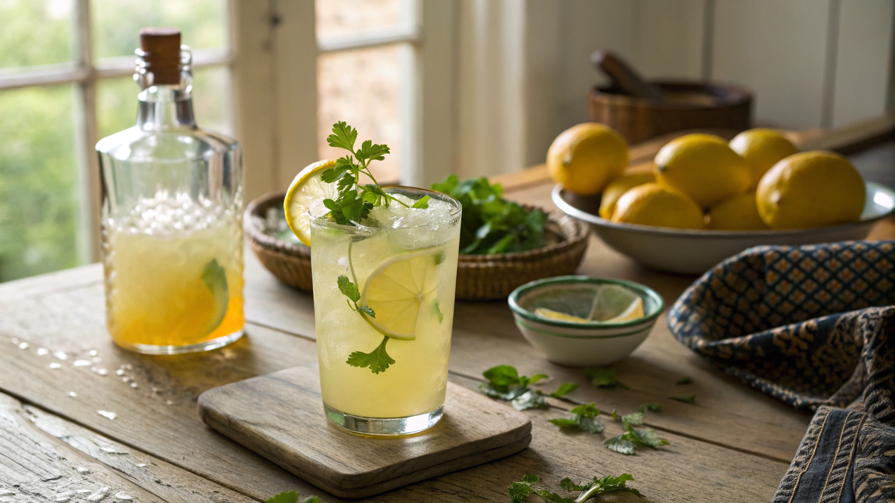 Keto Oaxacan Lemonade Cocktail