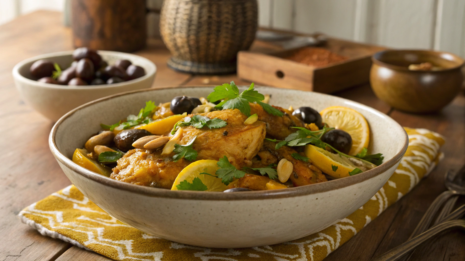 Keto One Pot Moroccan Chicken