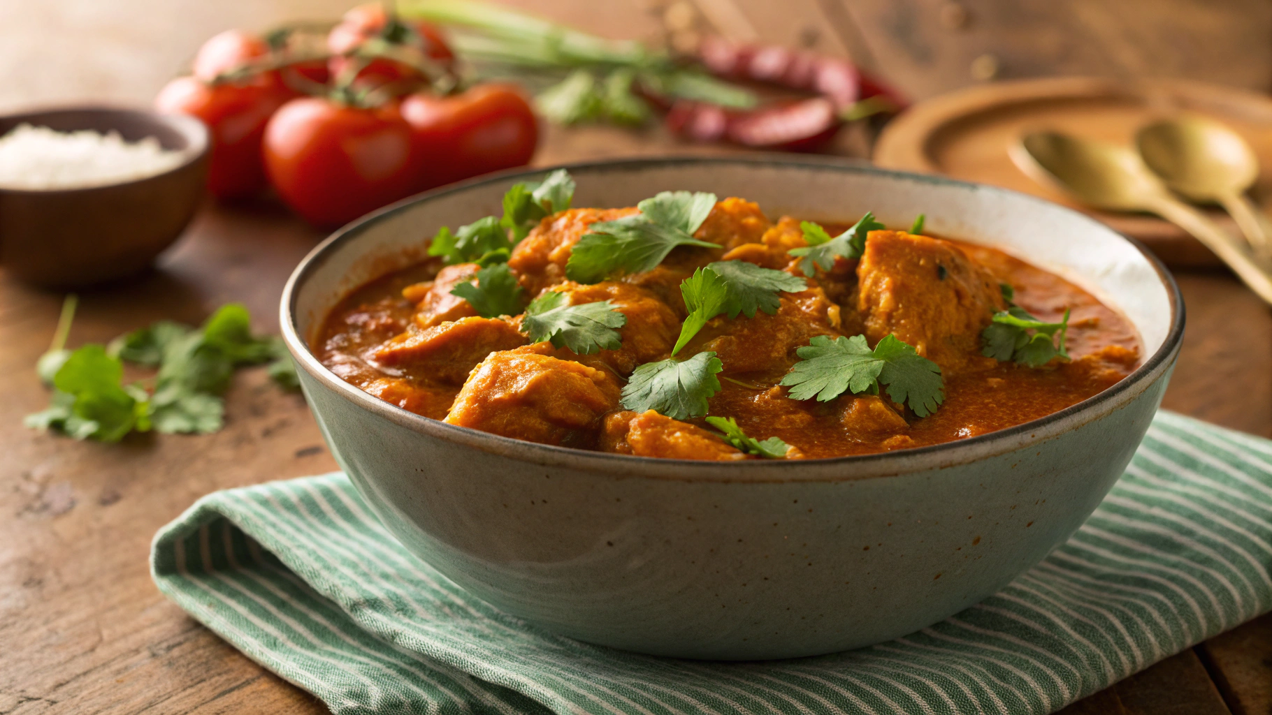 Low Carb Paleo Chicken Vindaloo