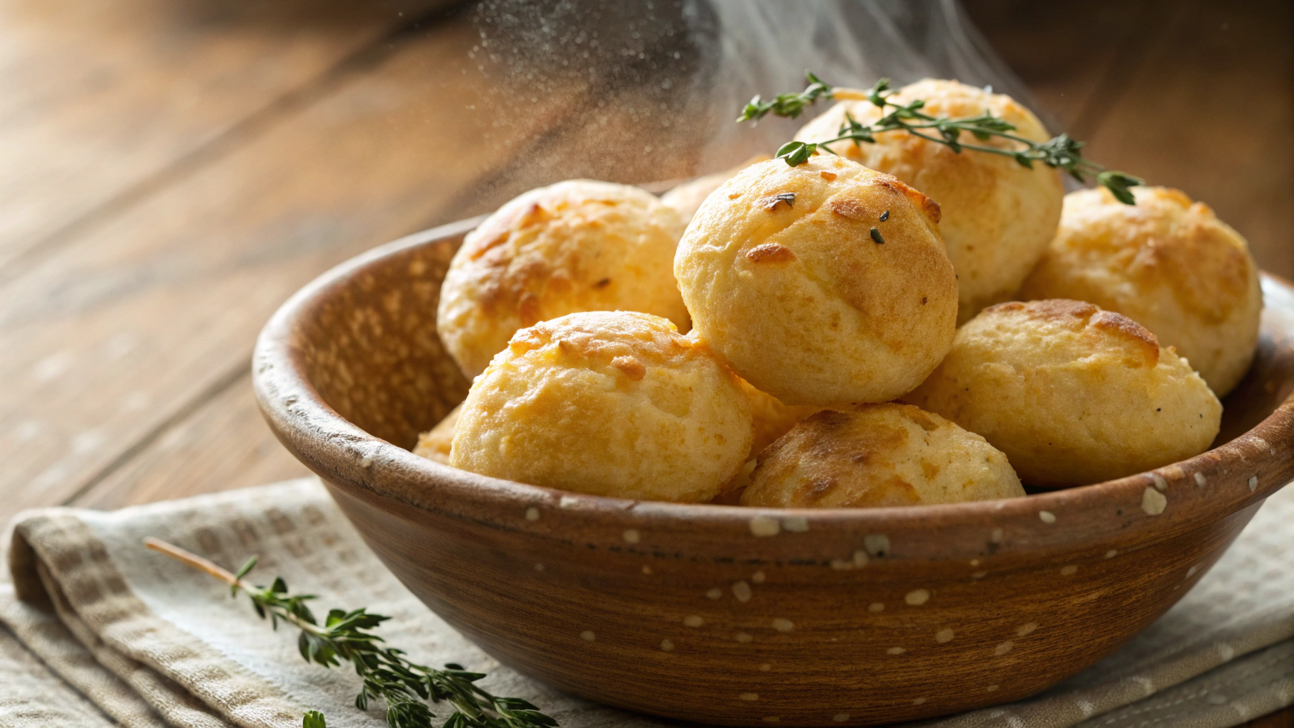 Keto "Pao de queijo" (Brazilian Cheese puffs)