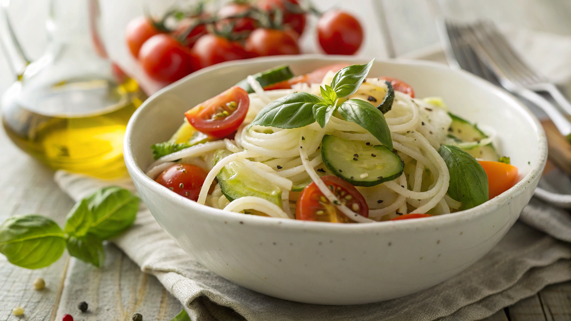 Keto Pasta Salad Italiano