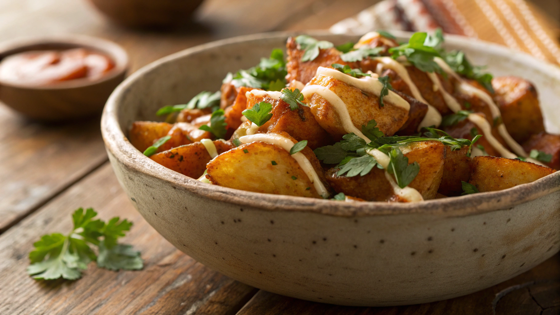 Keto Patatas Bravas
