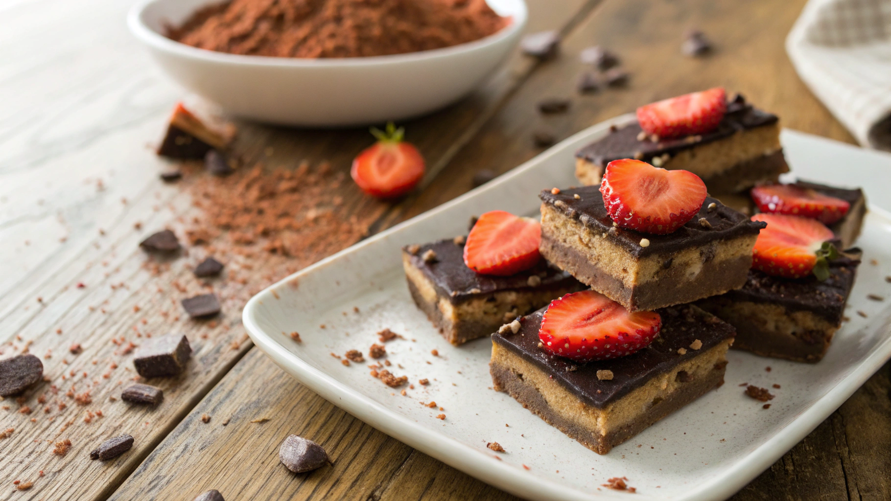 Keto Peanut Butter And Chocolate Summer Fridge Bars