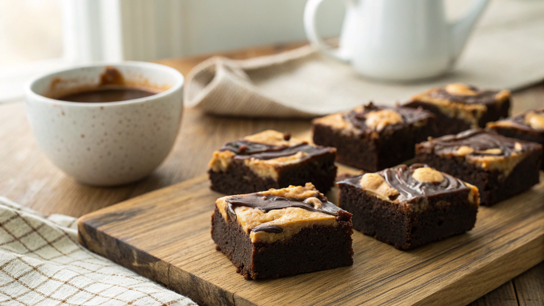 Keto Peanut Butter Brownie Bites