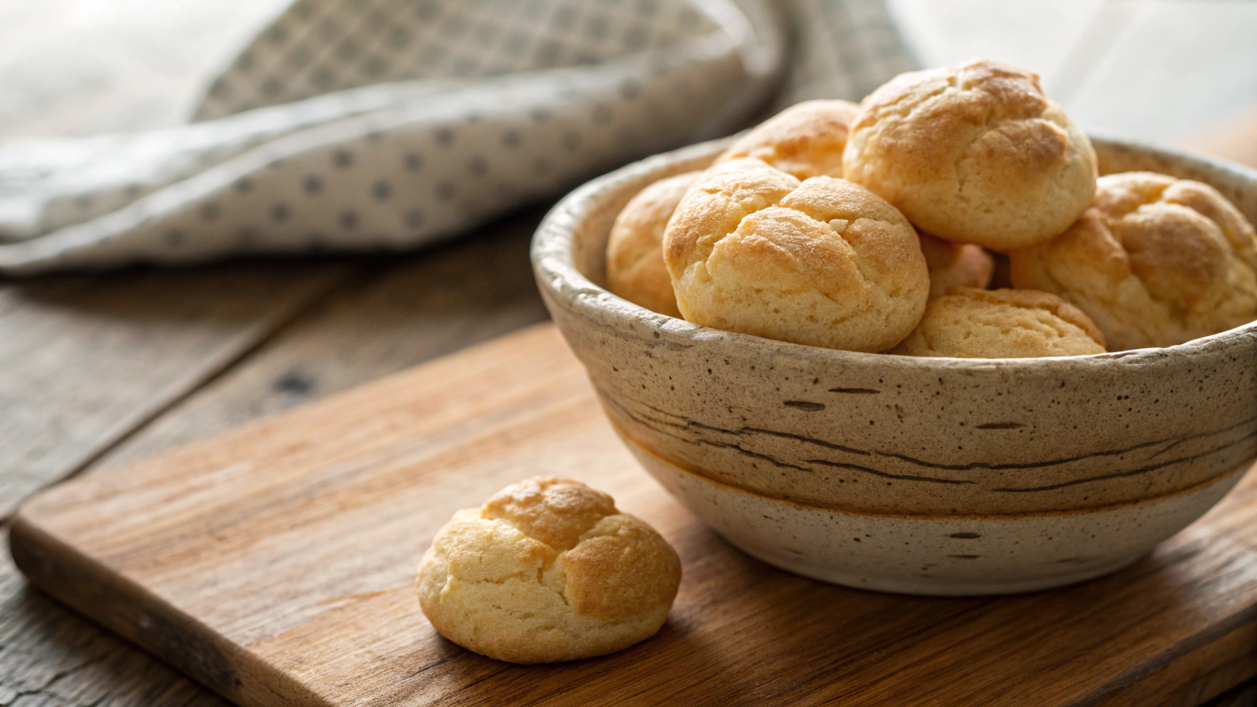 Keto Peanut Butter Cloud Puffs