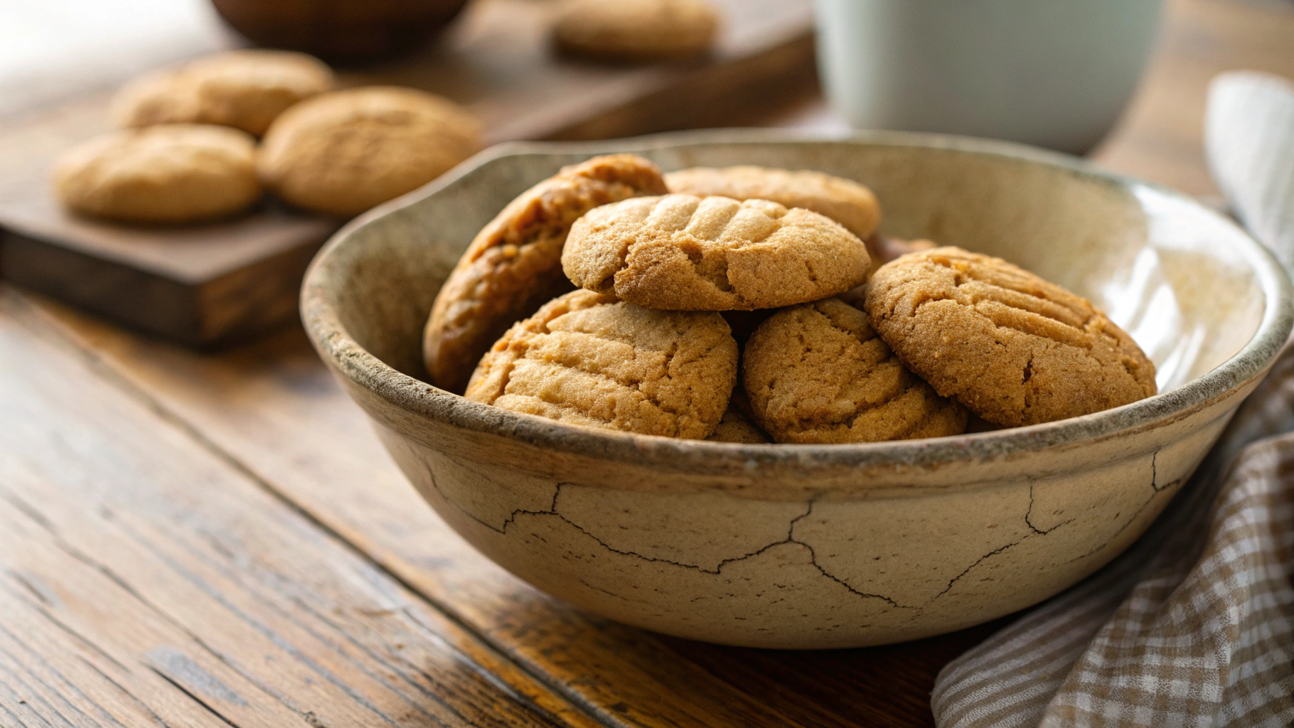 Keto Peanut Butter Cookies