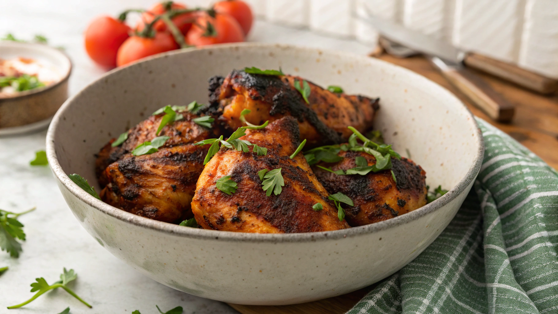 Keto Piri Piri Chicken Thighs