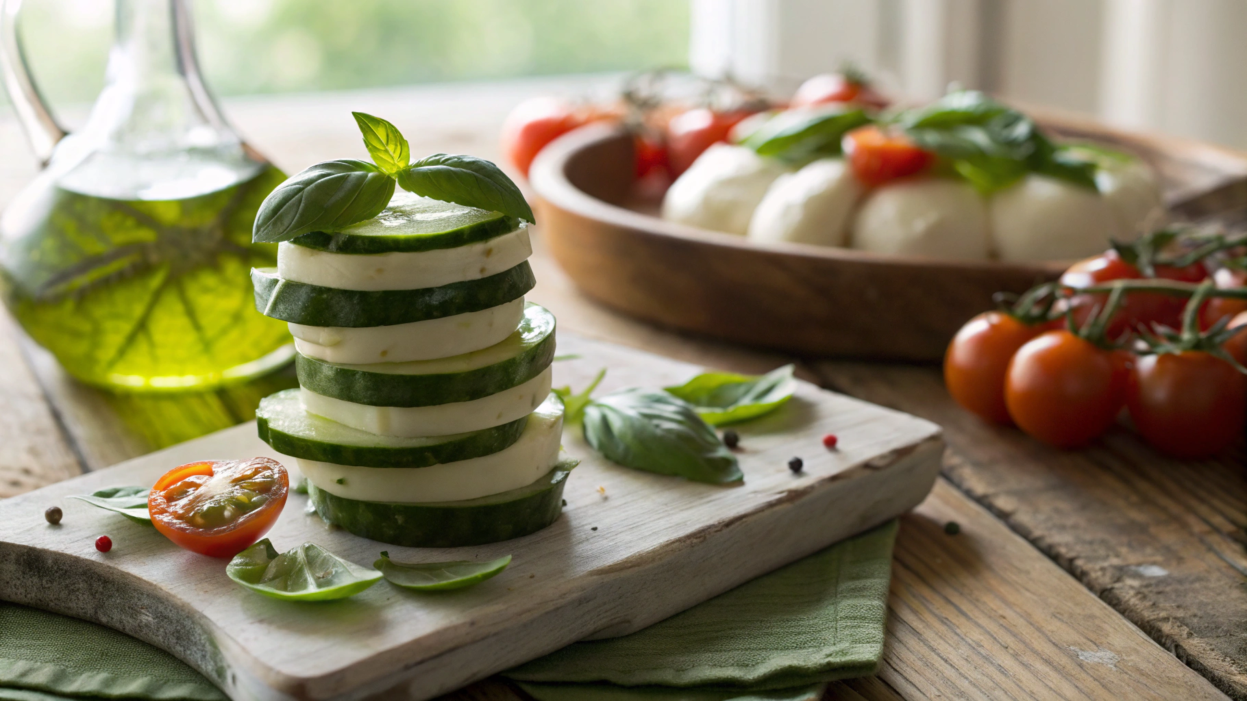 Keto Pizza Snack Stack
