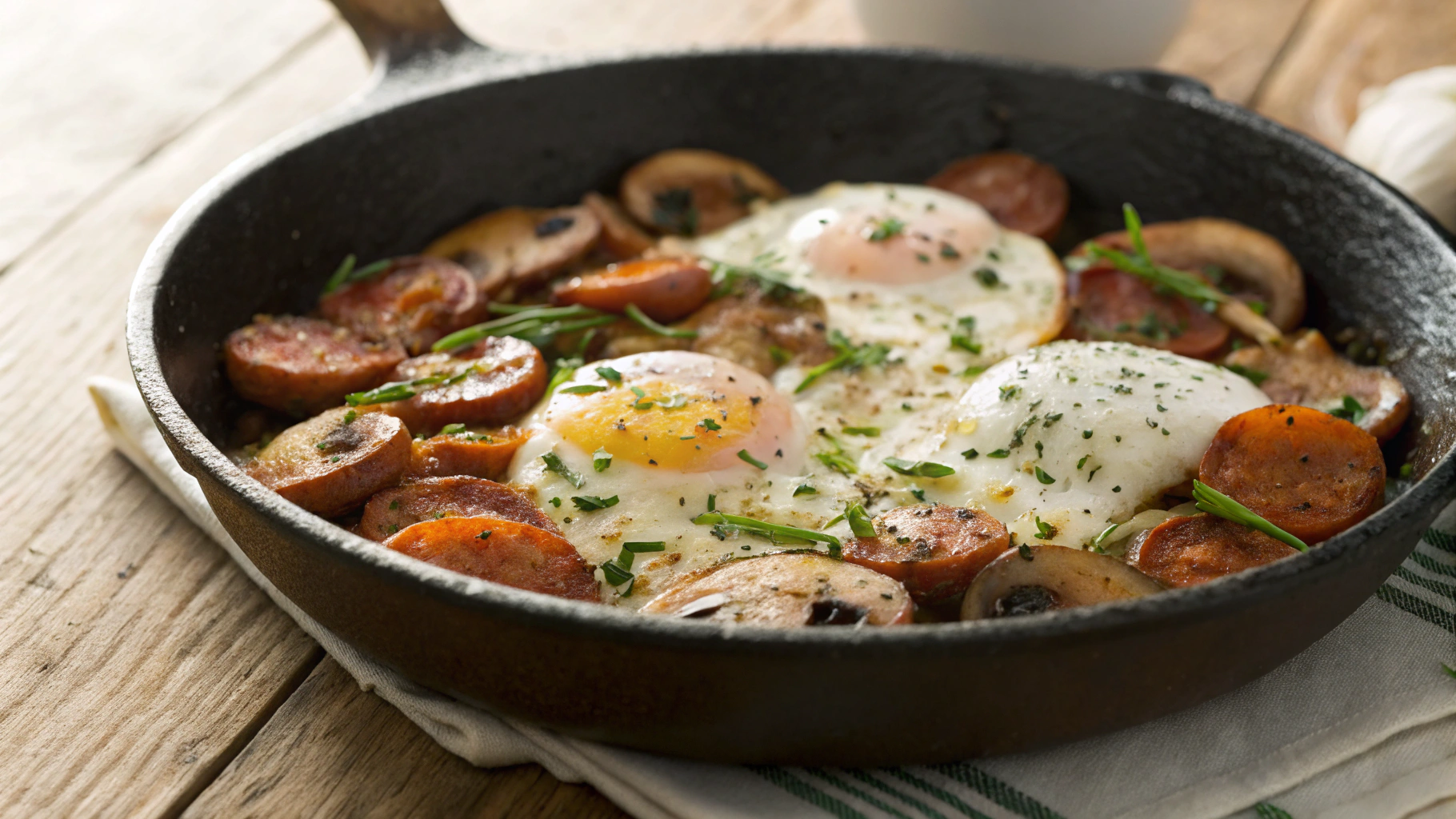 Keto Polish Egg White Skillet