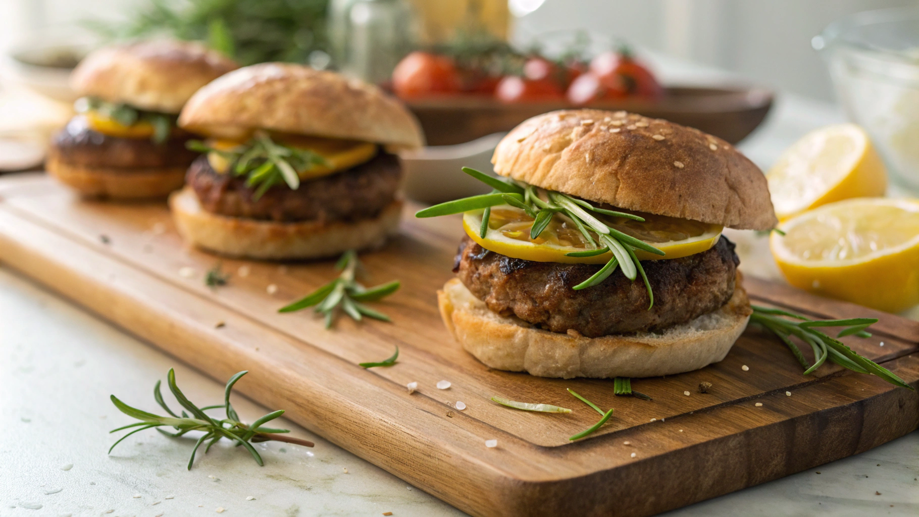 Keto Pork and Chorizo Burgers