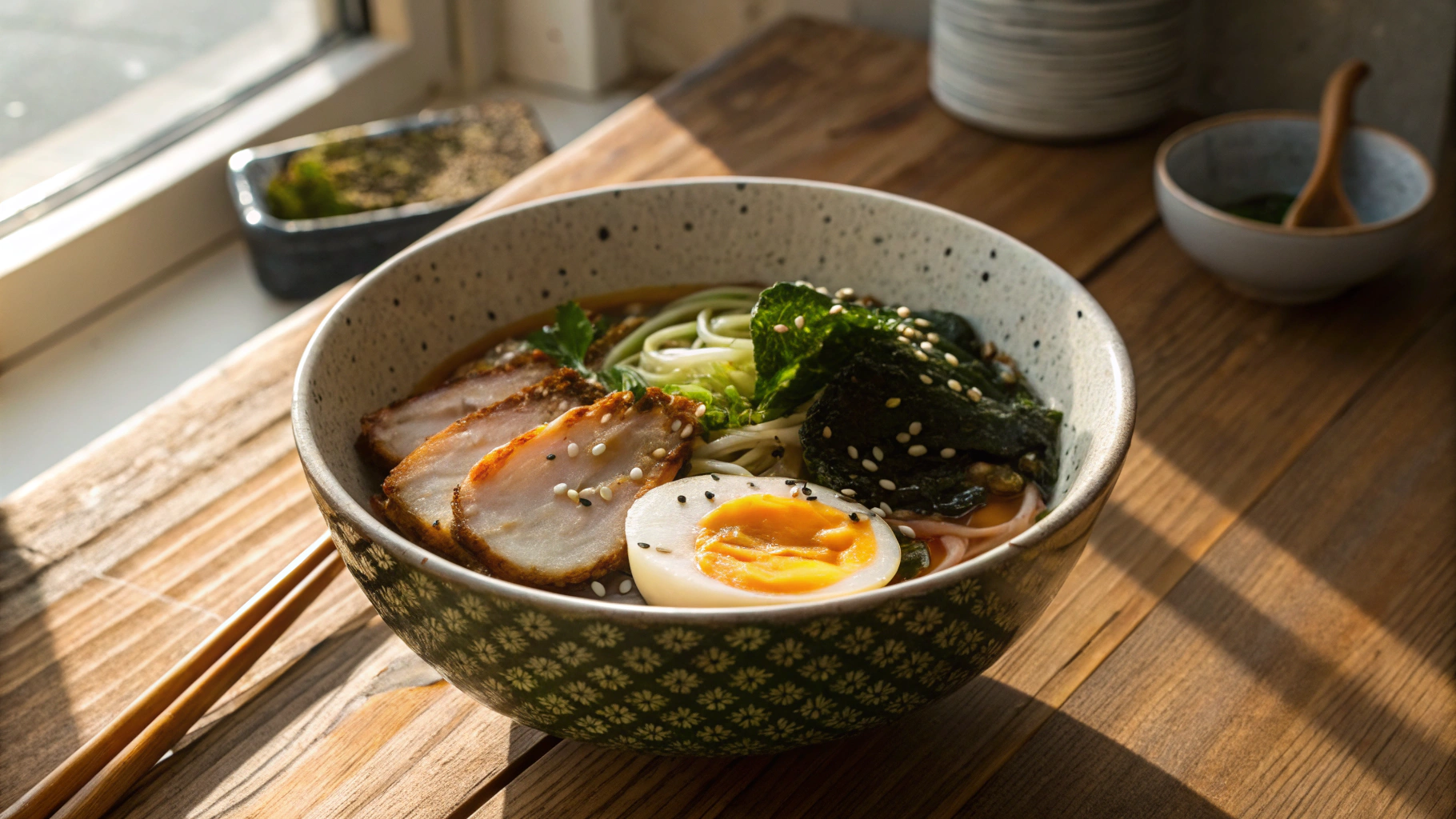 Keto Pork Ramen W/ Zoodles