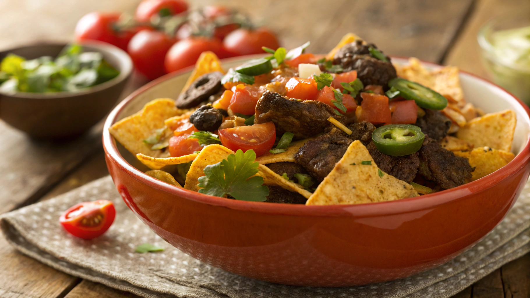 Keto Pork Rind Nachos