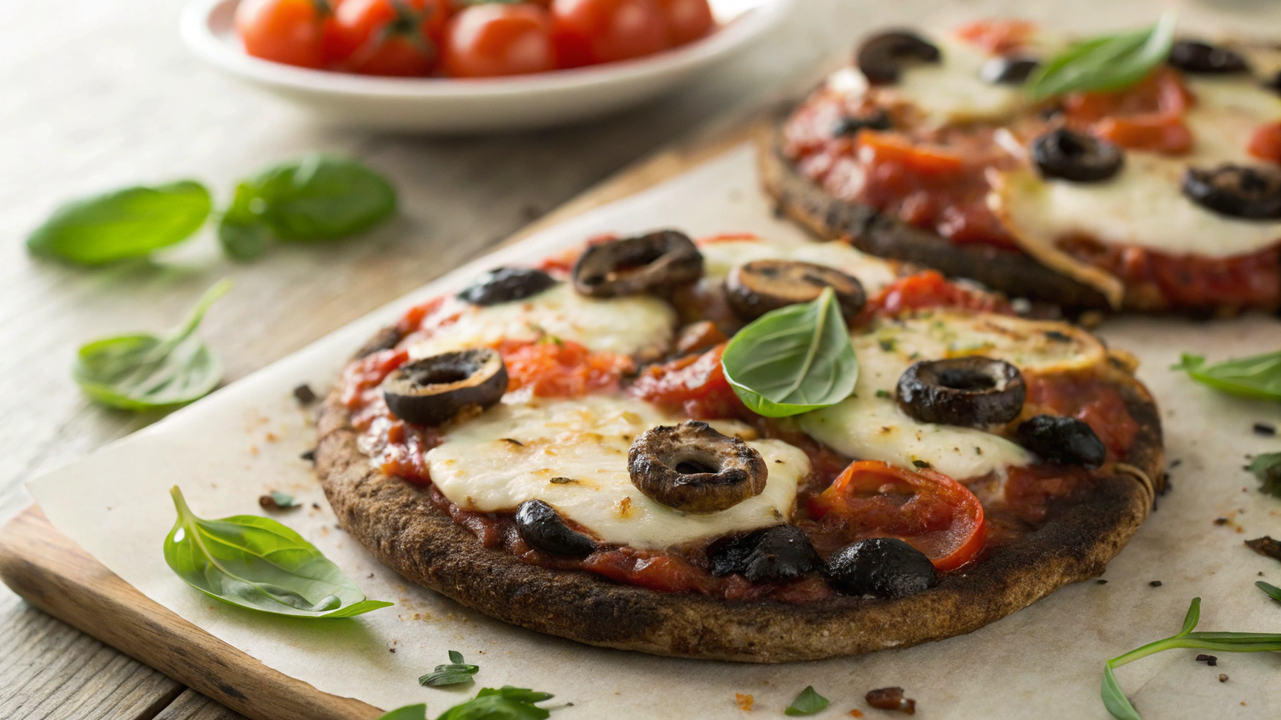 Keto Portobello Mushroom Pizzas