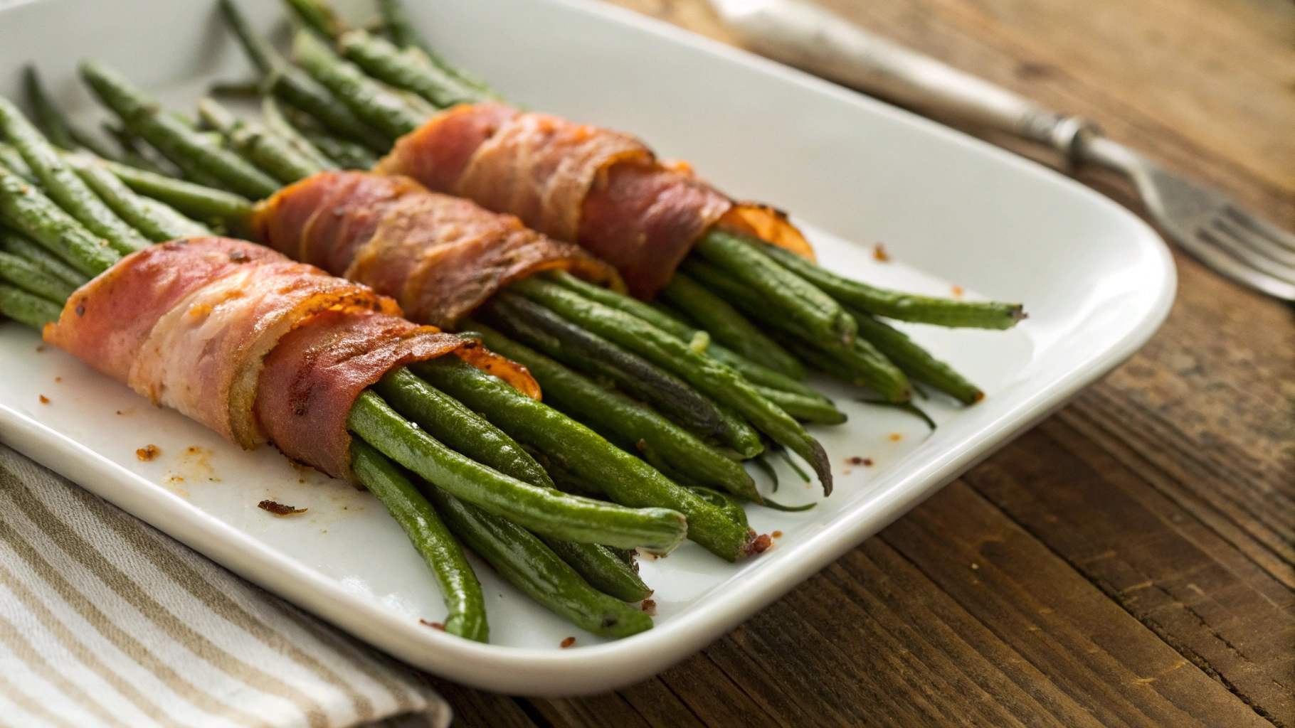 Keto Prosciutto and Green Bean Parcels