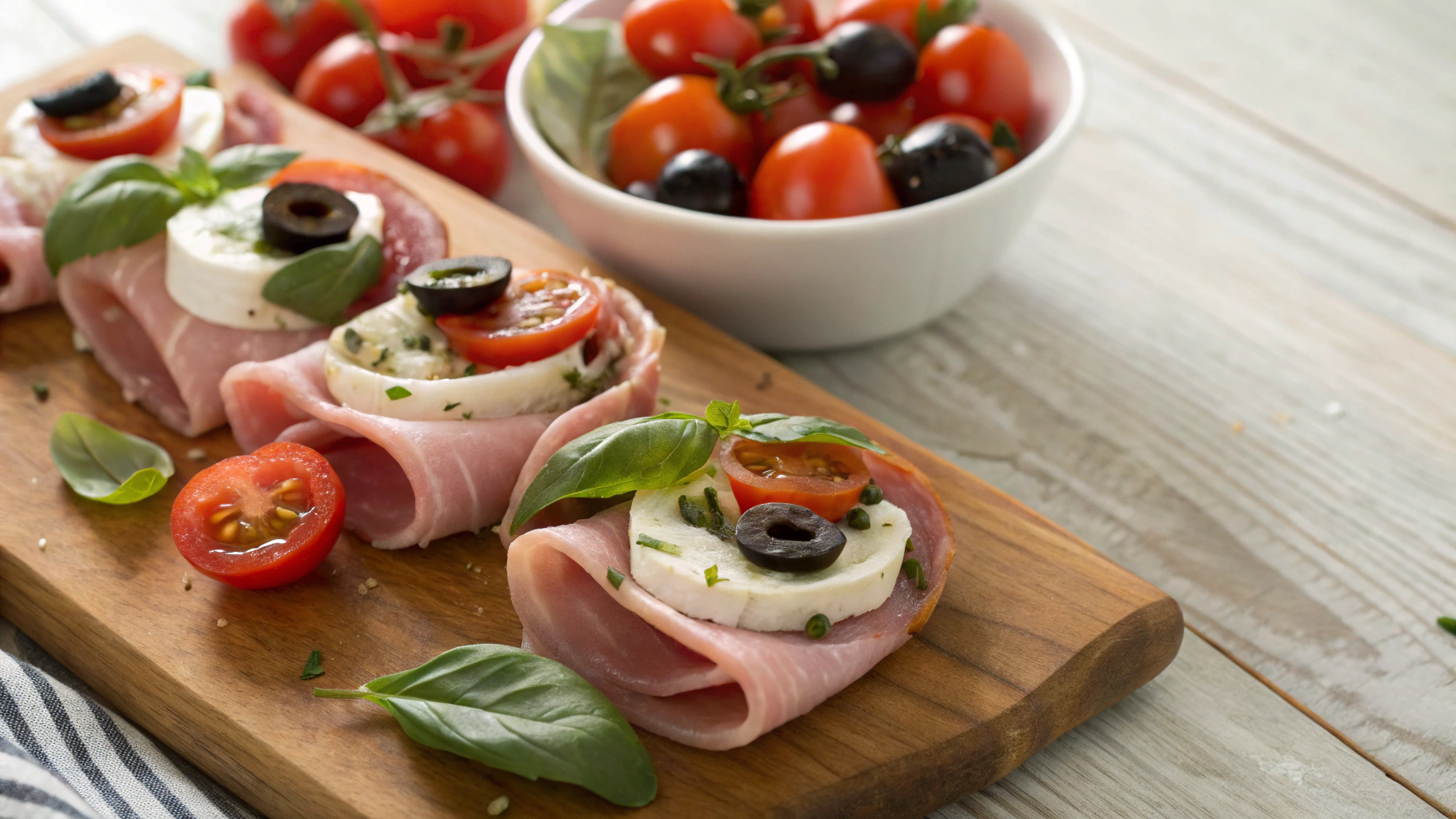 Keto Prosciutto Compound Butter Roll Ups