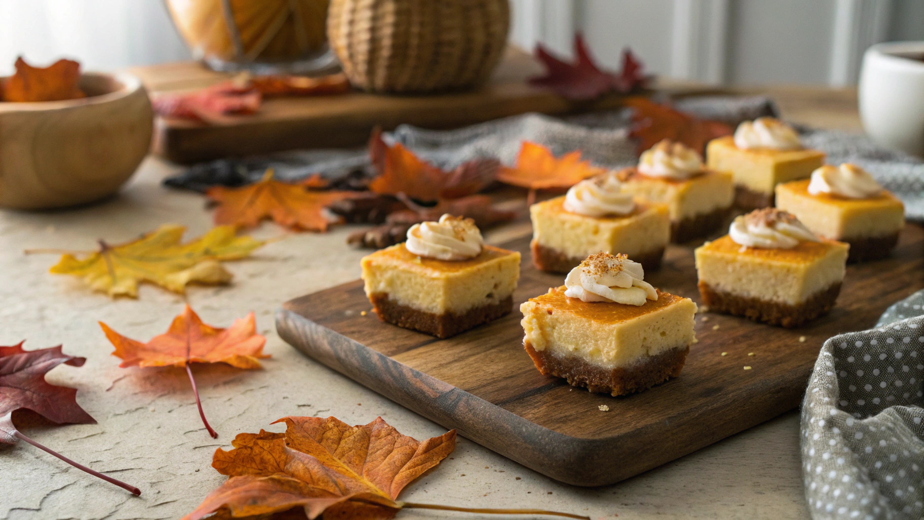 Keto Pumpkin Cheesecake Bites