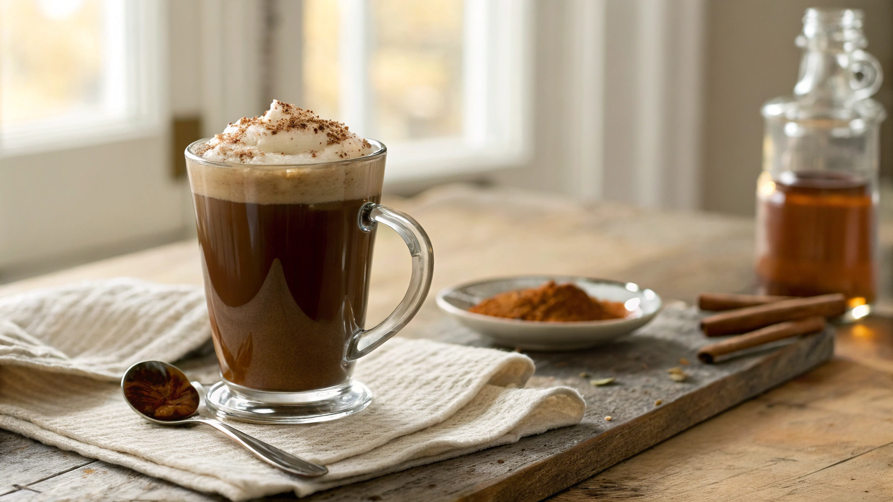 Keto Pumpkin Spice Butter Coffee