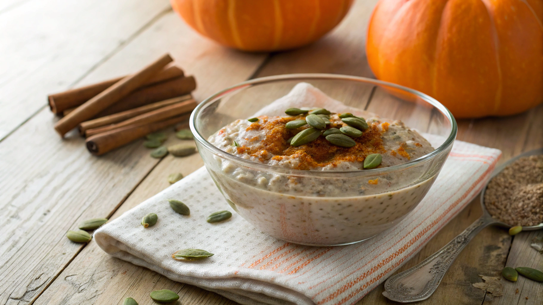 Keto Pumpkin Spice Chia Pudding