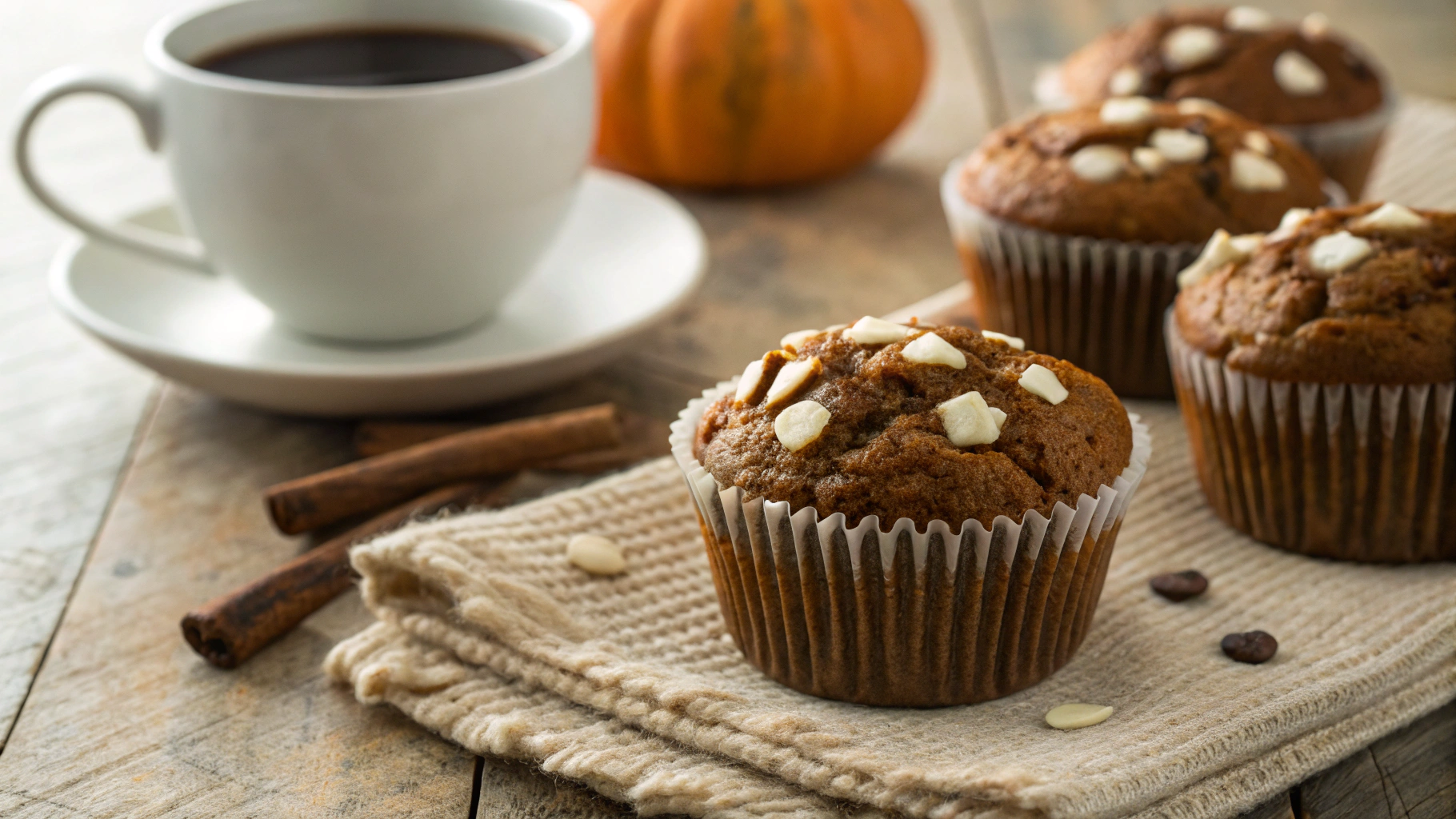 Keto Pumpkin Spice Muffins