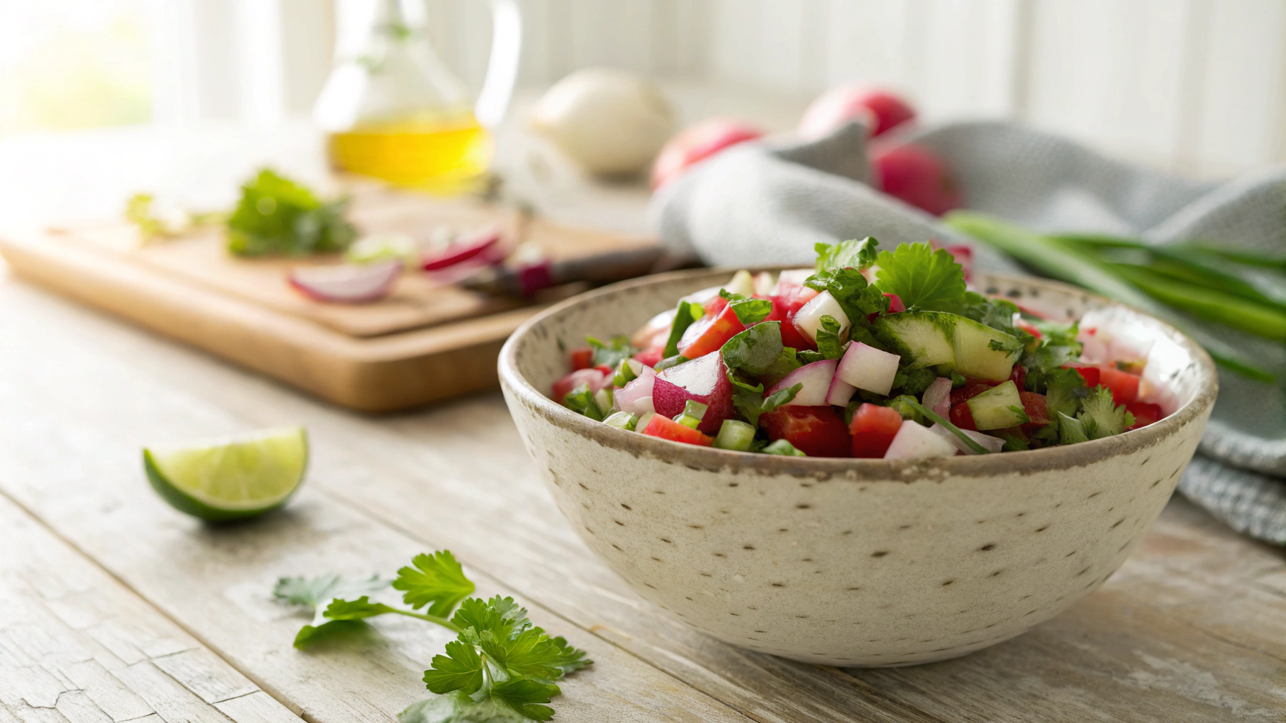 Keto Radish Salsa
