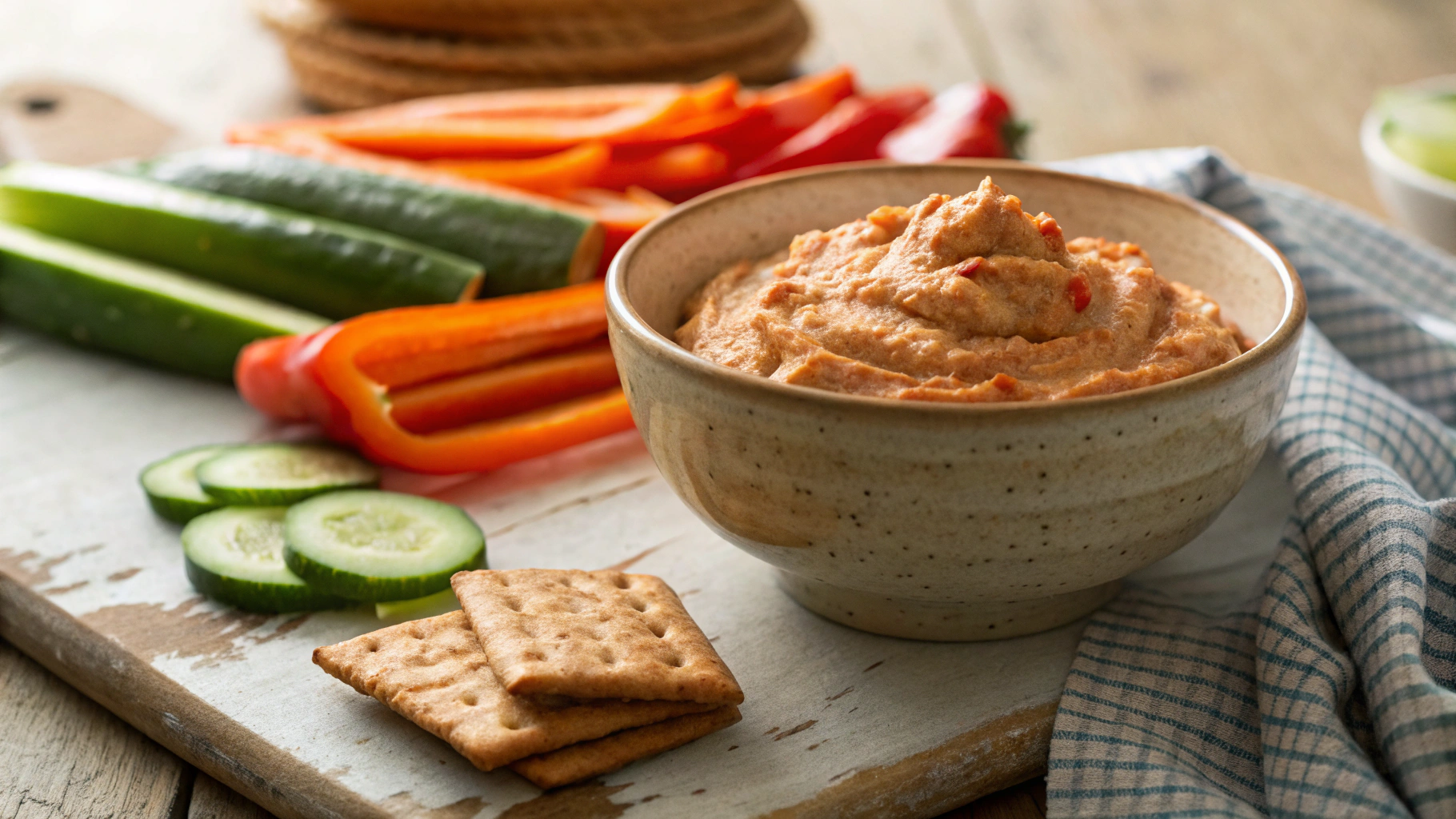 Keto Red Pepper and Harissa Mayonnaise