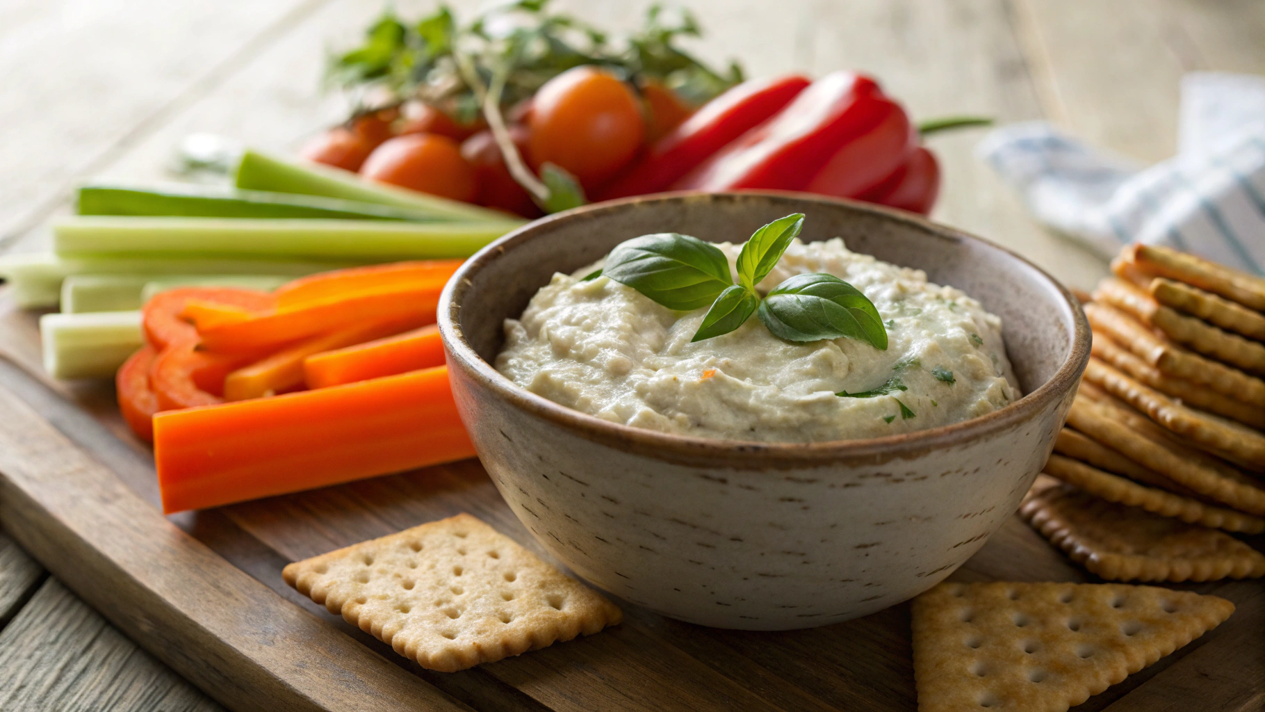 Keto Red Pepper and Olive Dip