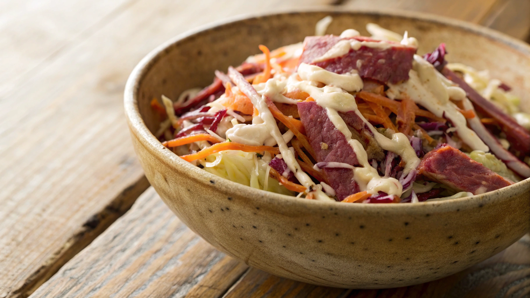 Keto Reuben Coleslaw