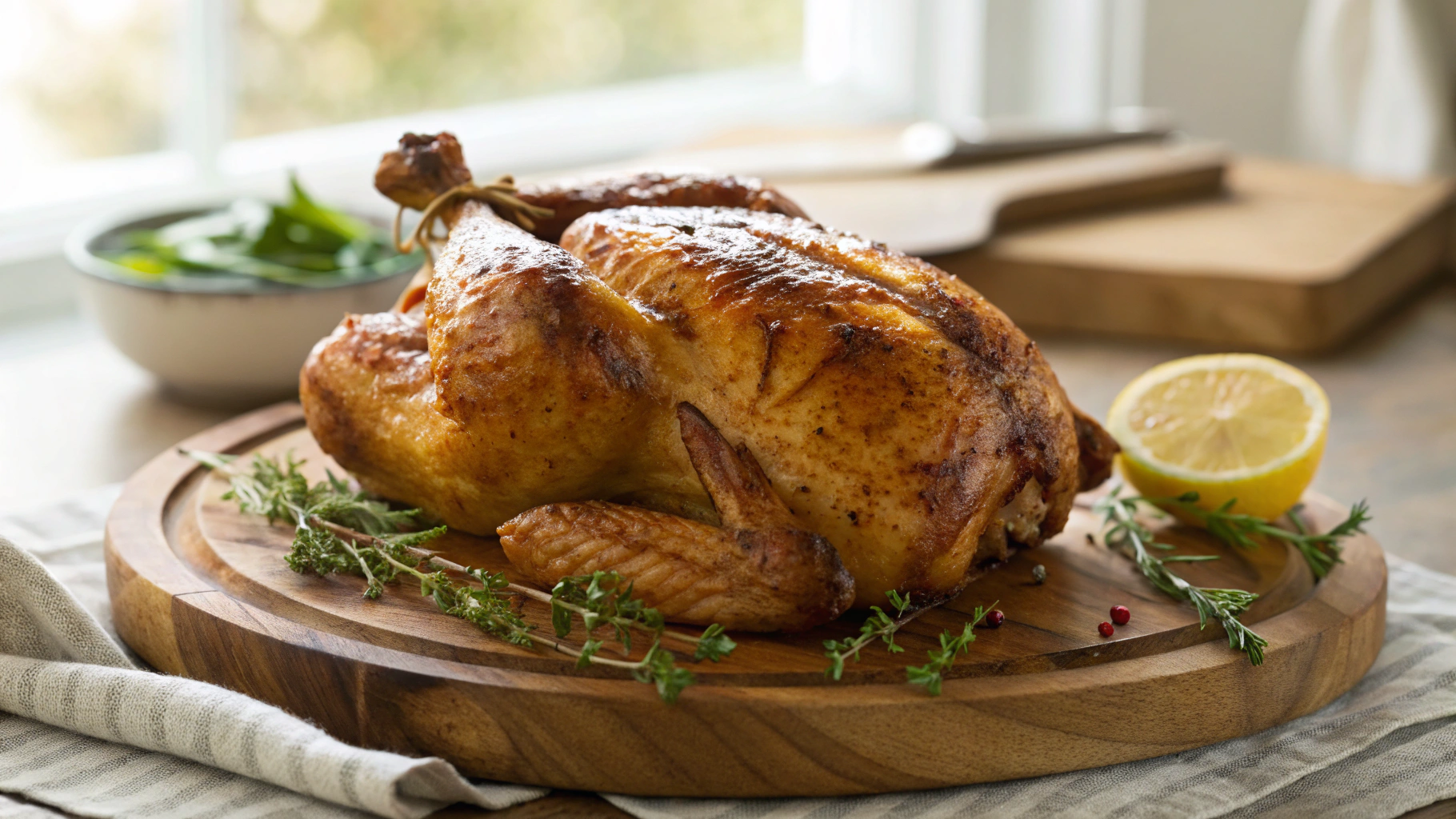 Keto Roast Chicken With Festive Spices