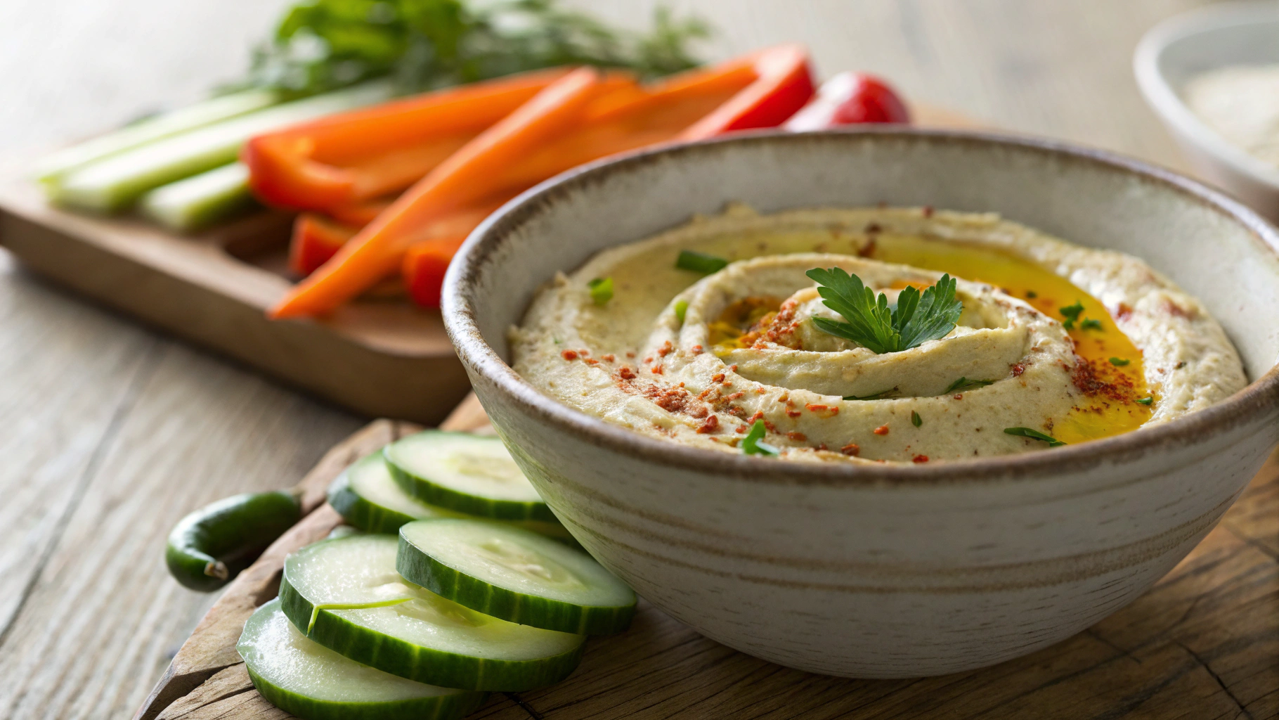 Keto Roasted Zucchini Hummus