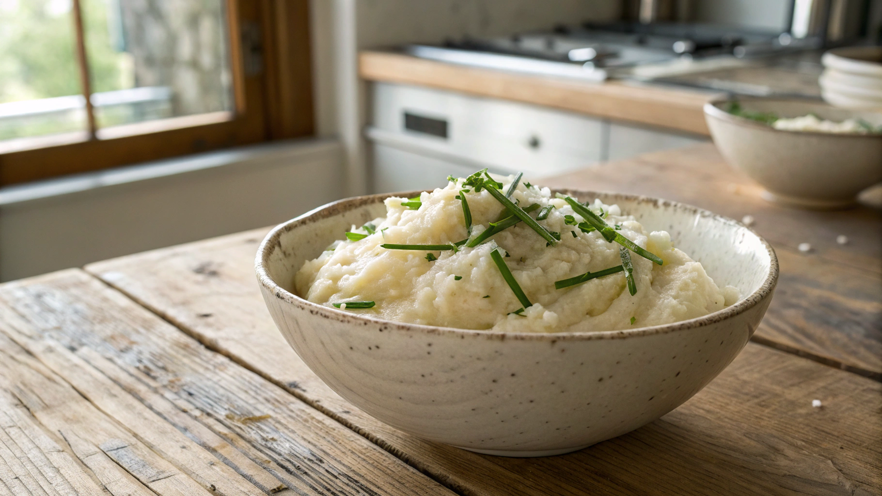 Keto Romano Cauliflower Mash