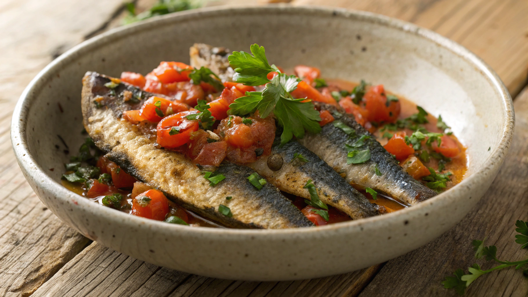 Keto Sardines With Sundried Tomatoes And Capers