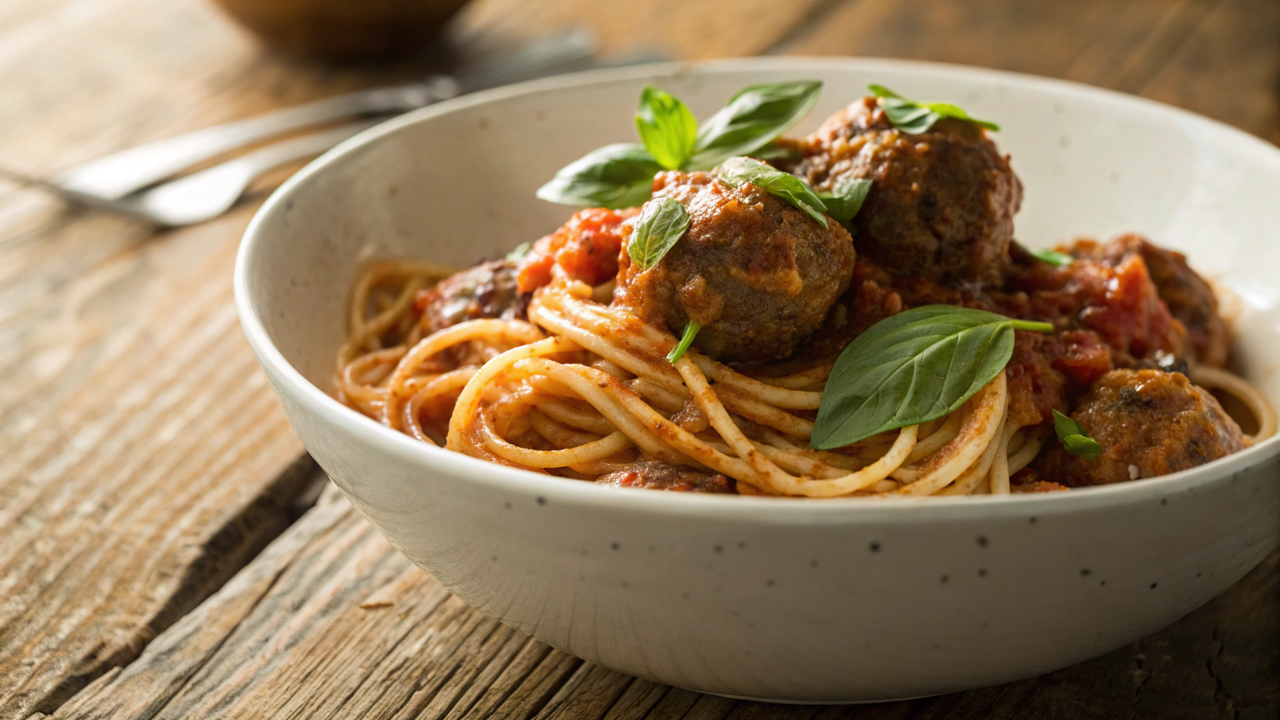 Keto Sausage Meatballs With Zucchini Pasta