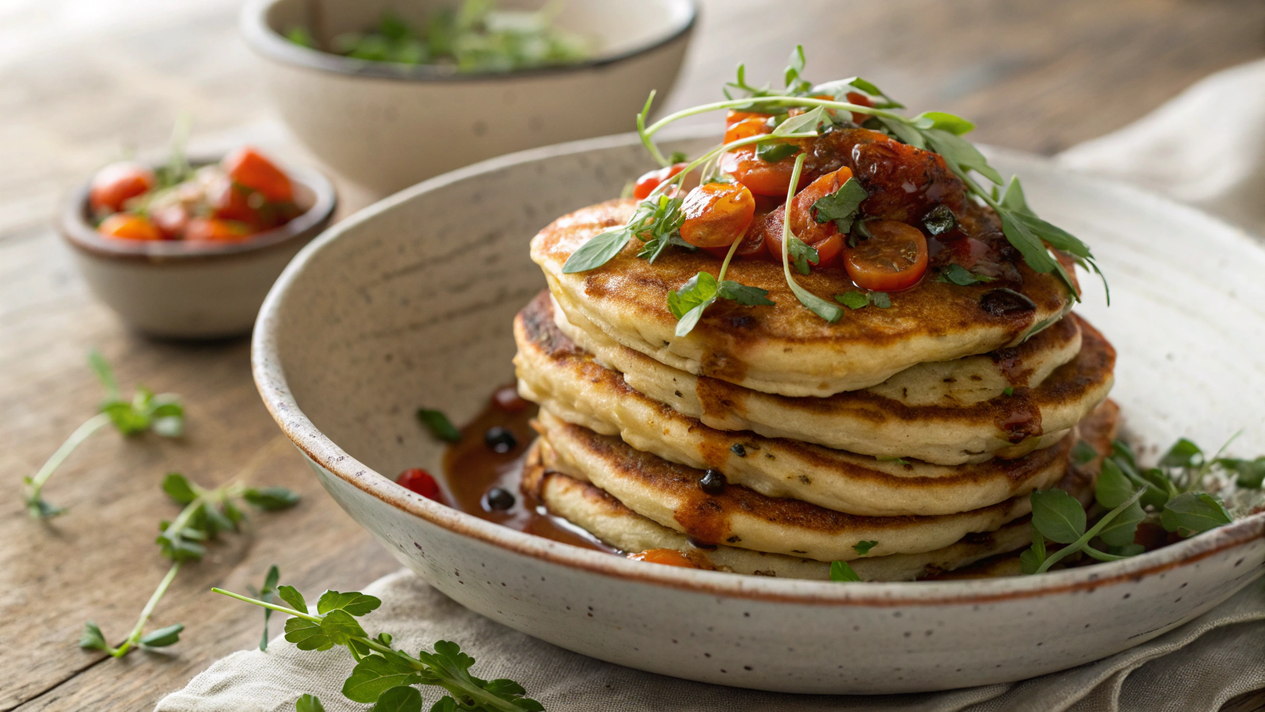 Keto Savory Pancakes