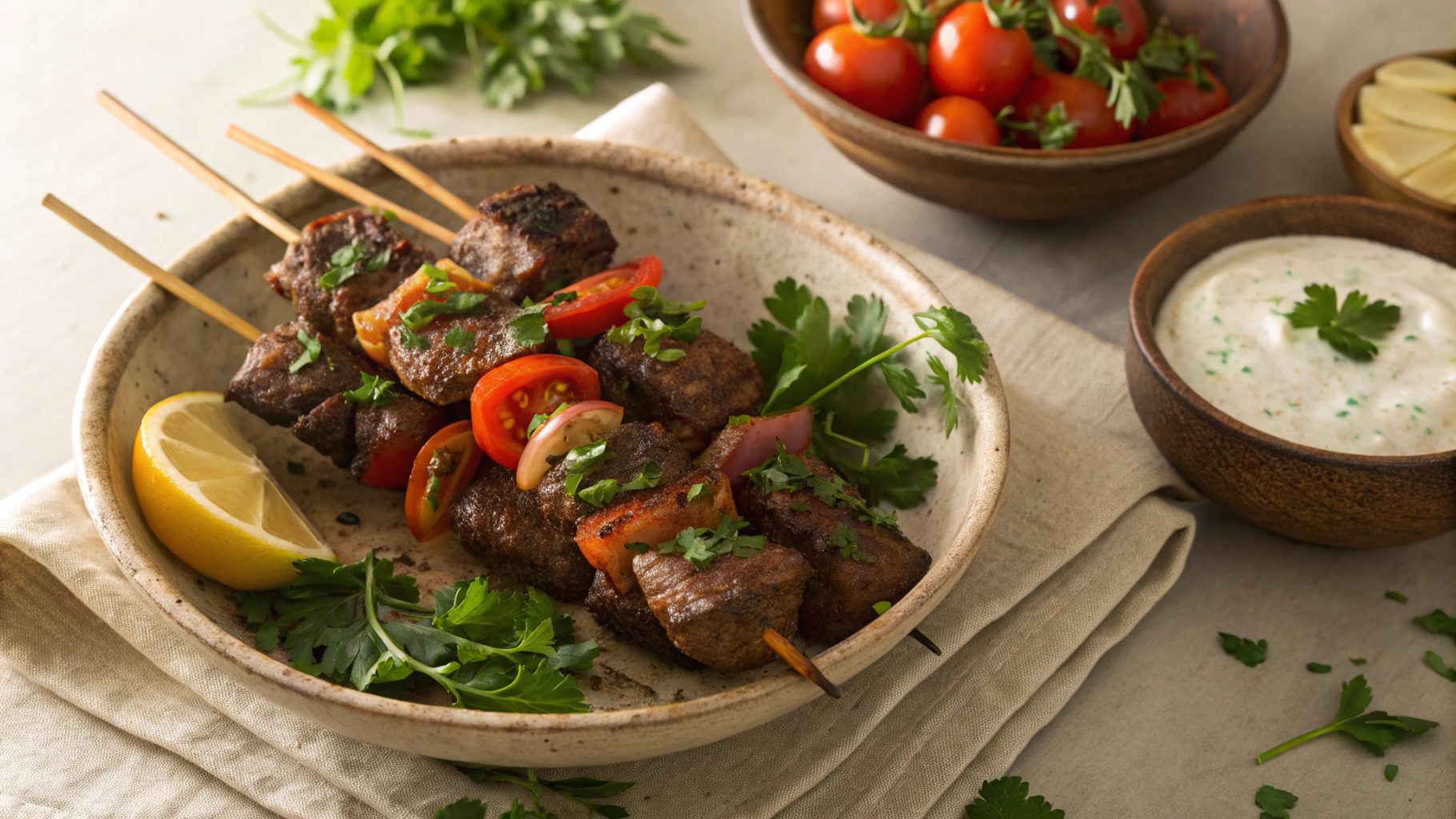 Keto Seven Spice Kebabs
