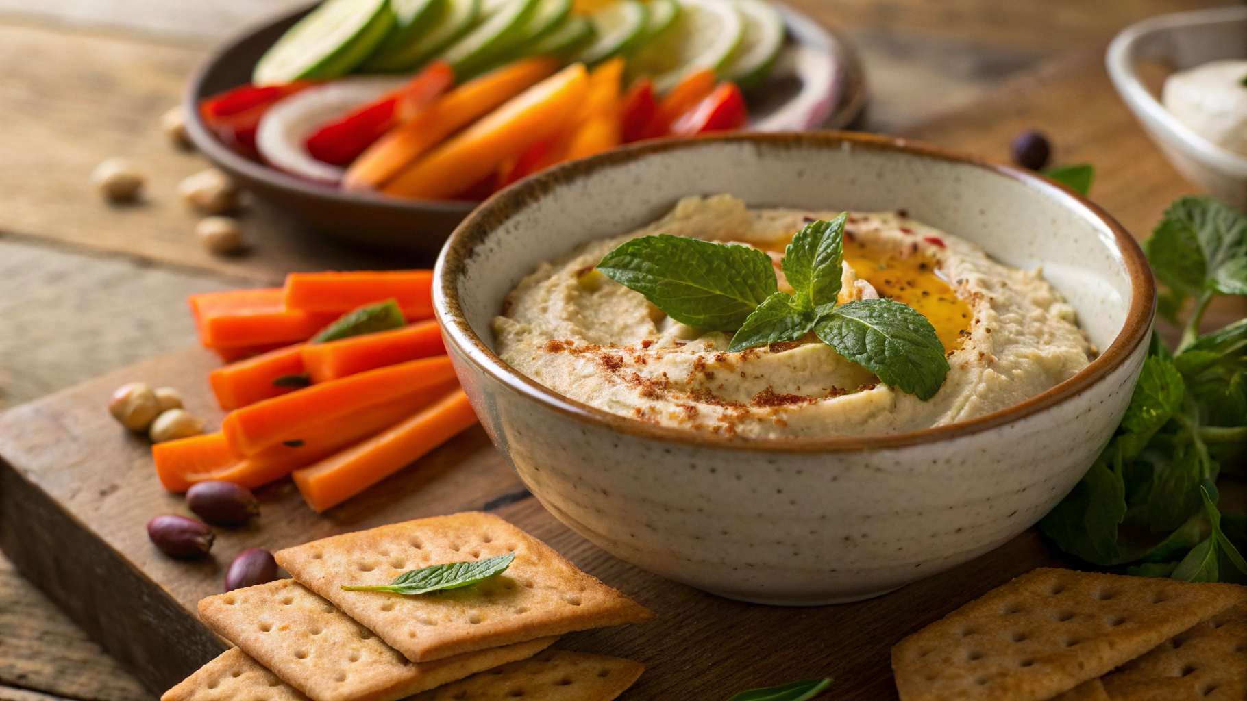 Keto Silken Tofu Hummus