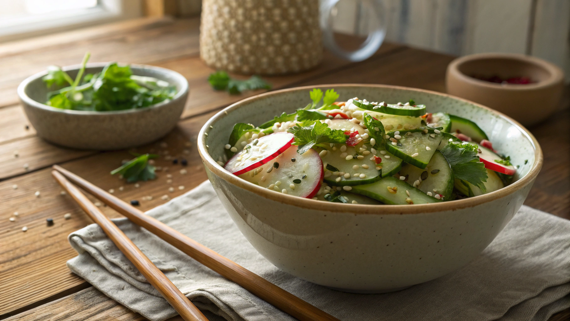Keto Simple Crunchy Asian Salad