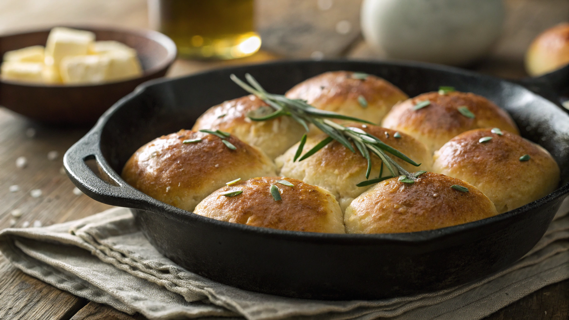 Keto Skillet Bread