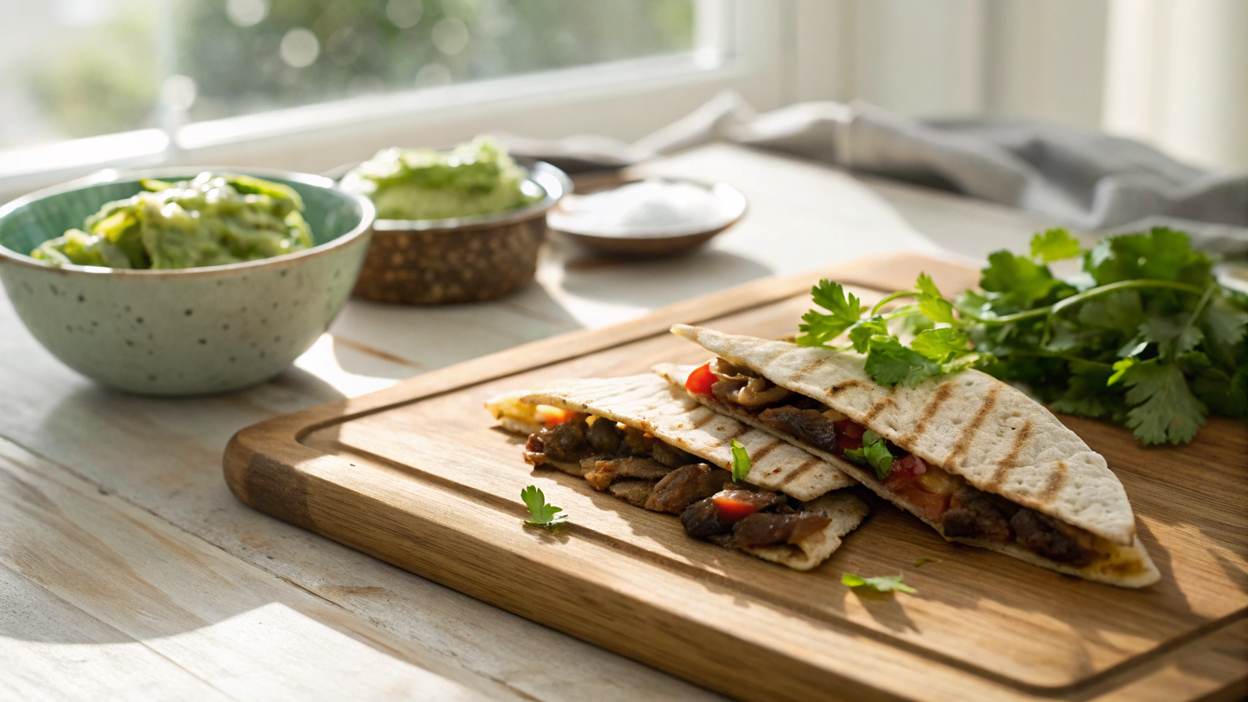 Keto Skirt Steak Quesadilla