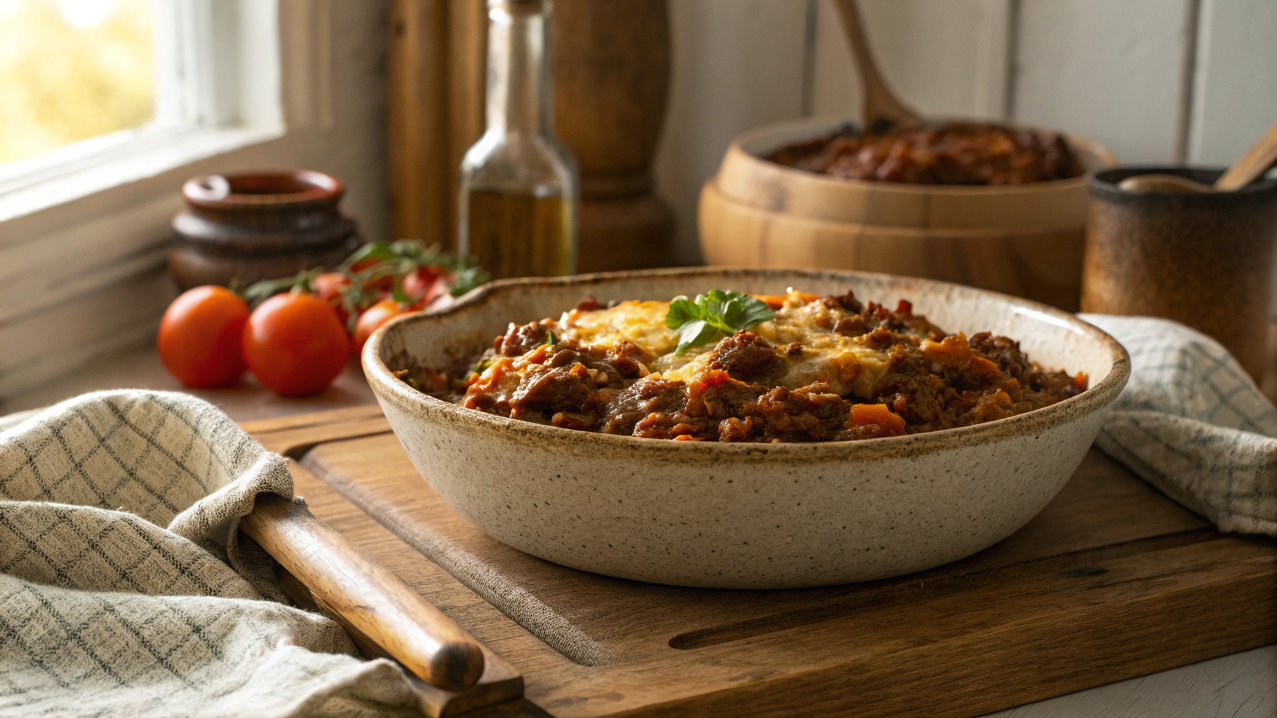Keto Sloppy Joe and Mash Casserole