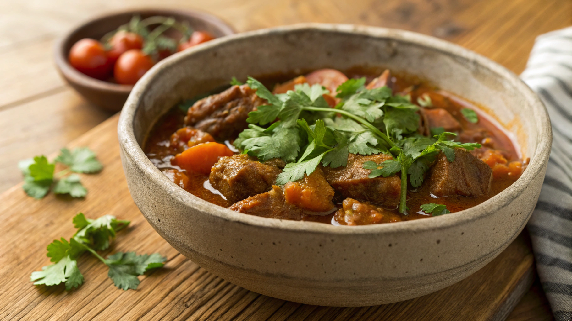 Low Carb Slow Cooked Pork and Peppers